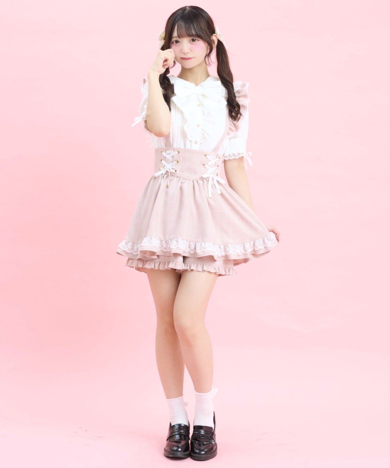 シークレットハニー Secret Honey レースうさみみブラウス （ホワイト） ホワイト