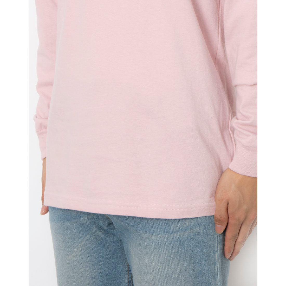 シュプリーム Supreme SUPREME シュプリーム  L/STEE - ロングスリーブTシャツ-2【MADEINUSA】 （DUSTYPINK） DUSTYPINK