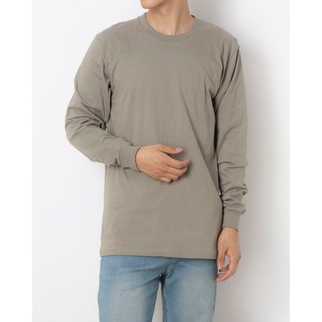 シュプリーム Supreme SUPREME シュプリーム  L/STEE - ロングスリーブTシャツ-2【MADEINUSA】 （STONE） STONE