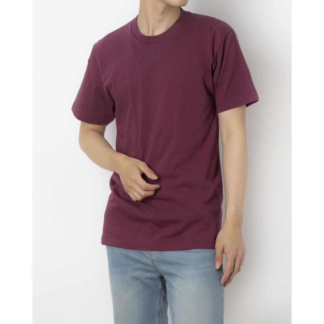 シュプリーム Supreme SUPREME シュプリーム - Tシャツ【BLANK S/S TEE BURGUNDY SUP-ST01】 （BURGUNDY） BURGUNDY