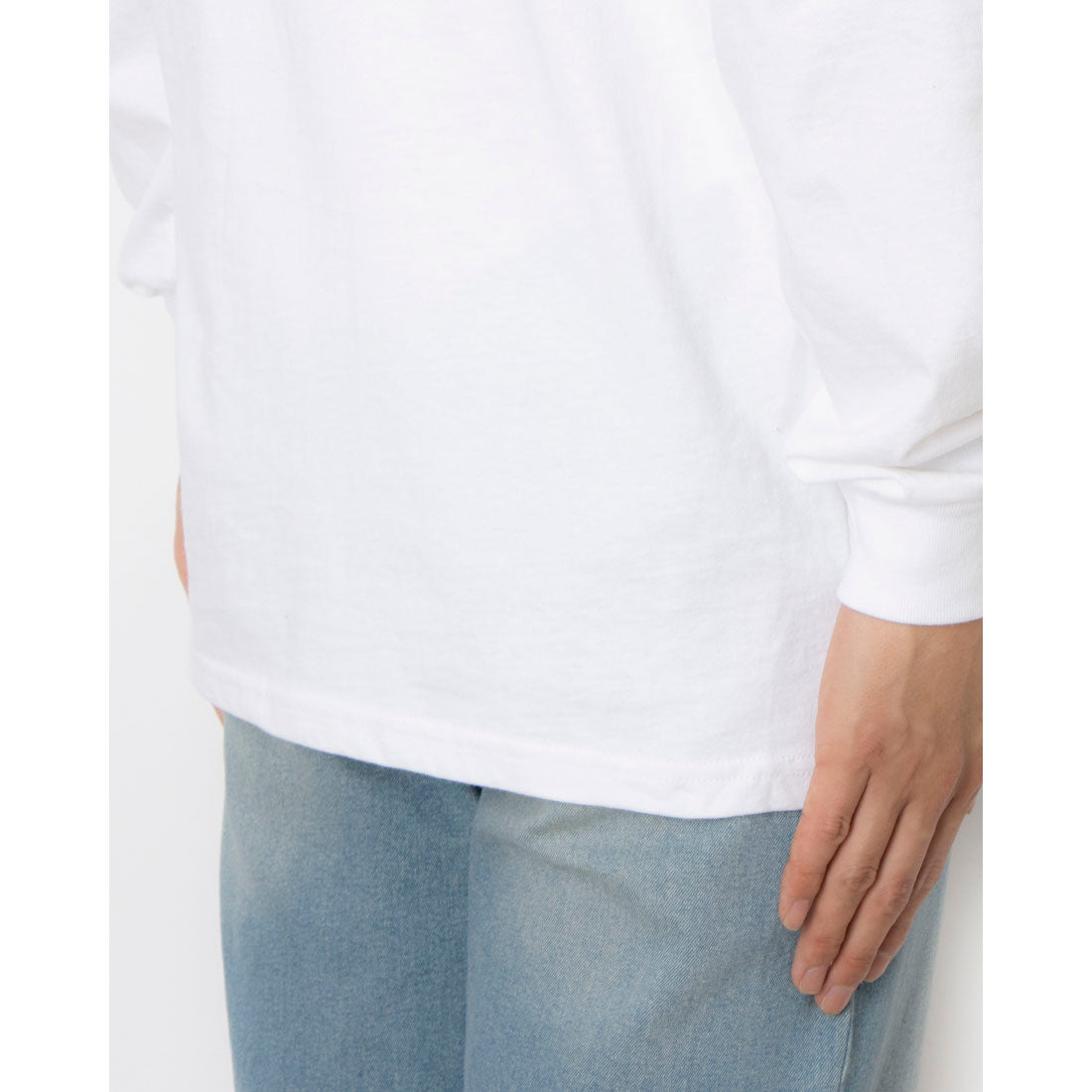 シュプリーム Supreme SUPREME シュプリーム  L/STEE - ロングスリーブTシャツ-2【MADEINUSA】 （WHITE） WHITE