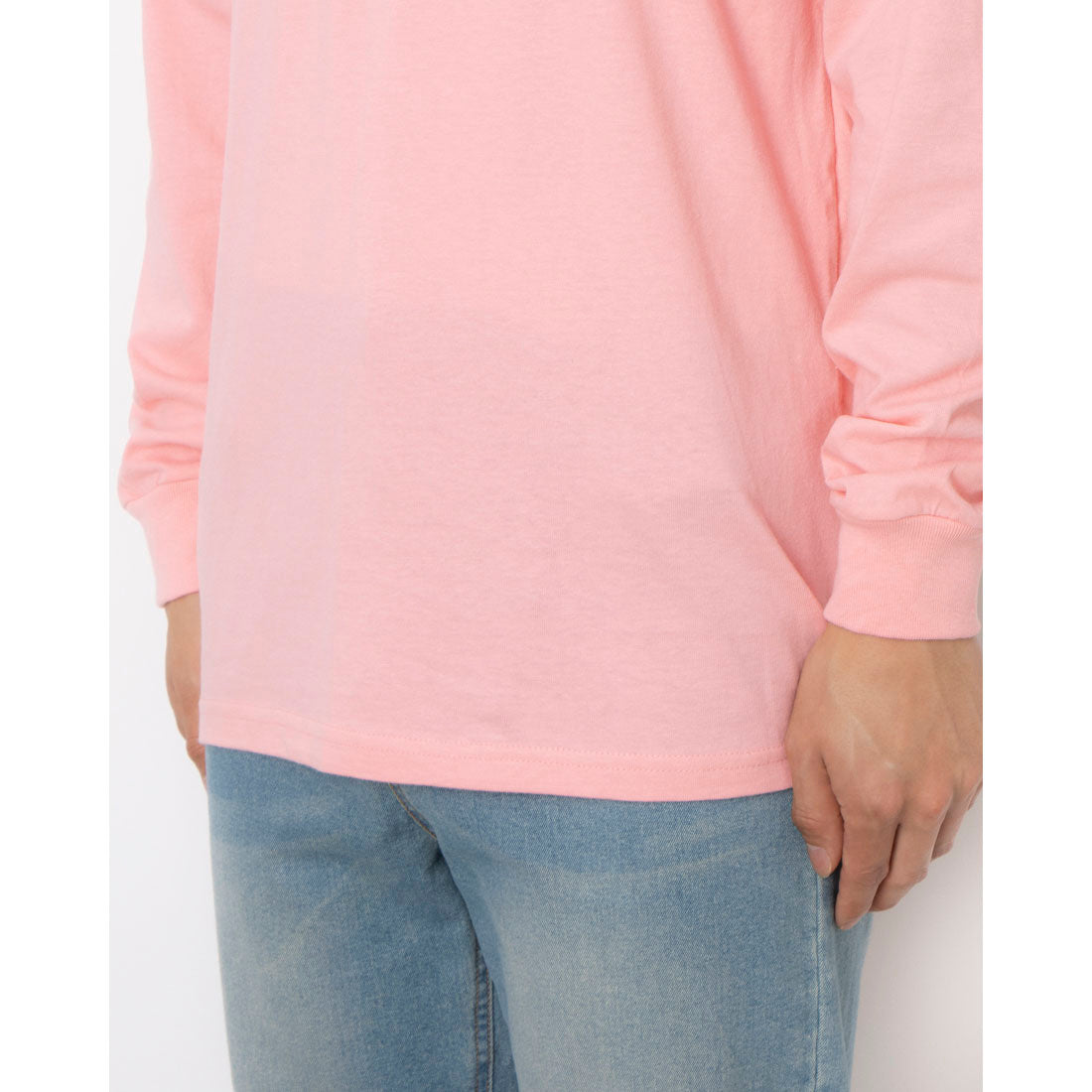 シュプリーム Supreme SUPREME シュプリーム  L/STEE - ロングスリーブTシャツ-2【MADEINUSA】 （BRIGHTCORAL） BRIGHTCORAL