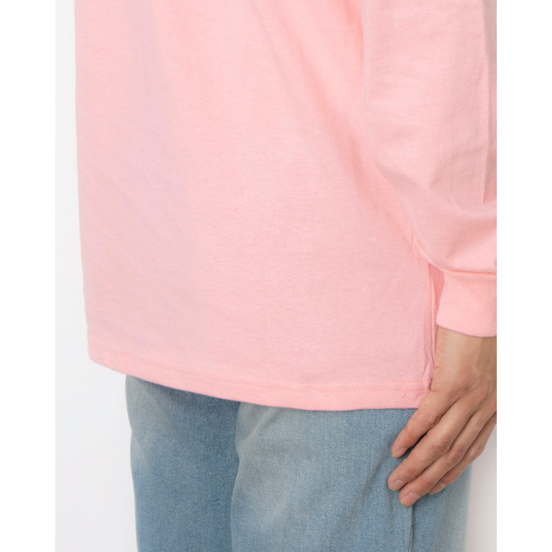 シュプリーム Supreme SUPREME シュプリーム  L/STEE - ロングスリーブTシャツ-2【MADEINUSA】 （BRIGHTCORAL） BRIGHTCORAL