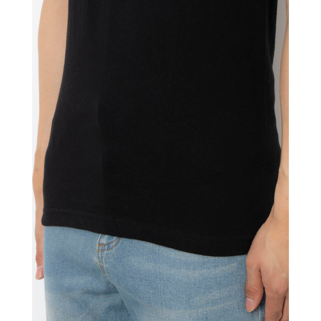 シュプリーム Supreme SUPREME シュプリーム - Tシャツ【BLANK S/S TEE BLACK SUP-ST01】 （BLACK） BLACK