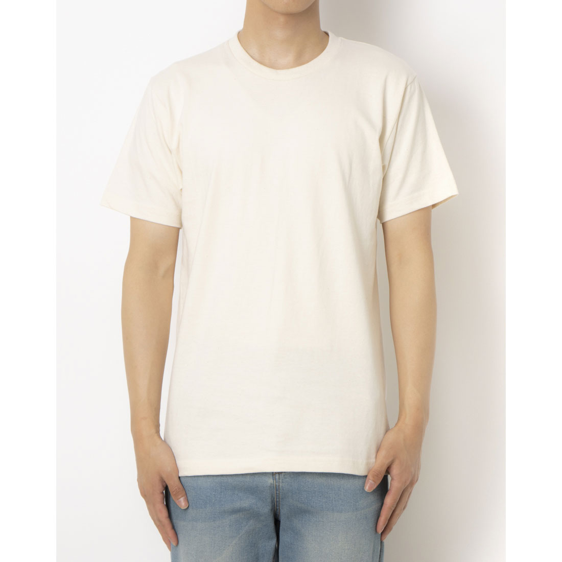 シュプリーム Supreme SUPREME シュプリーム - Tシャツ【BLANK S/S TEE NATURAL SUP-ST01】 （NATURAL） NATURAL