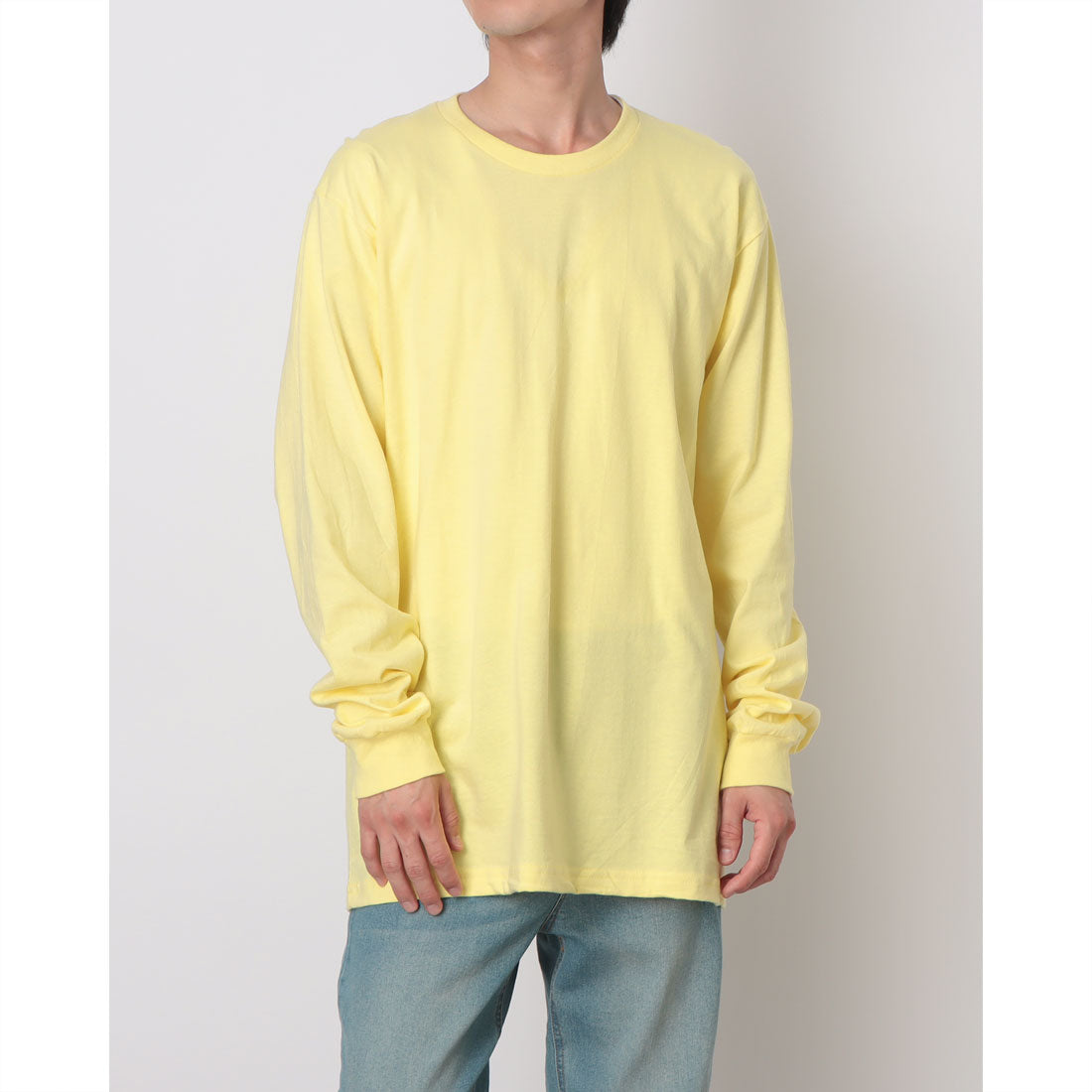 シュプリーム Supreme SUPREME シュプリーム  L/STEE - ロングスリーブTシャツ-2【MADEINUSA】 （LEMON） LEMON