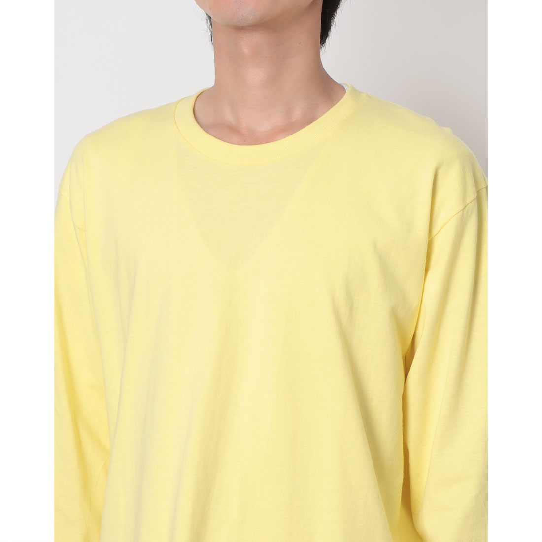 シュプリーム Supreme SUPREME シュプリーム  L/STEE - ロングスリーブTシャツ-2【MADEINUSA】 （LEMON） LEMON