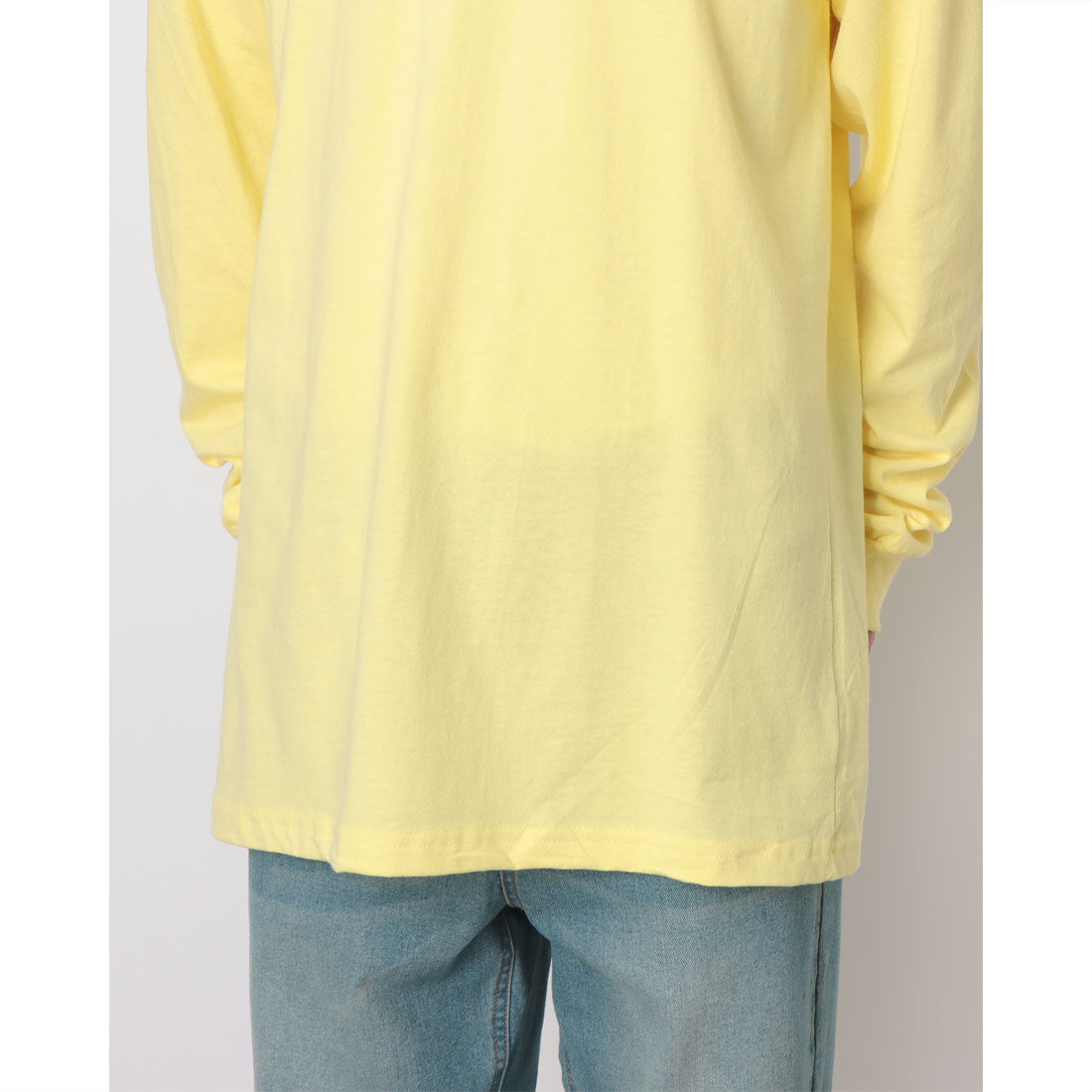 シュプリーム Supreme SUPREME シュプリーム  L/STEE - ロングスリーブTシャツ-2【MADEINUSA】 （LEMON） LEMON