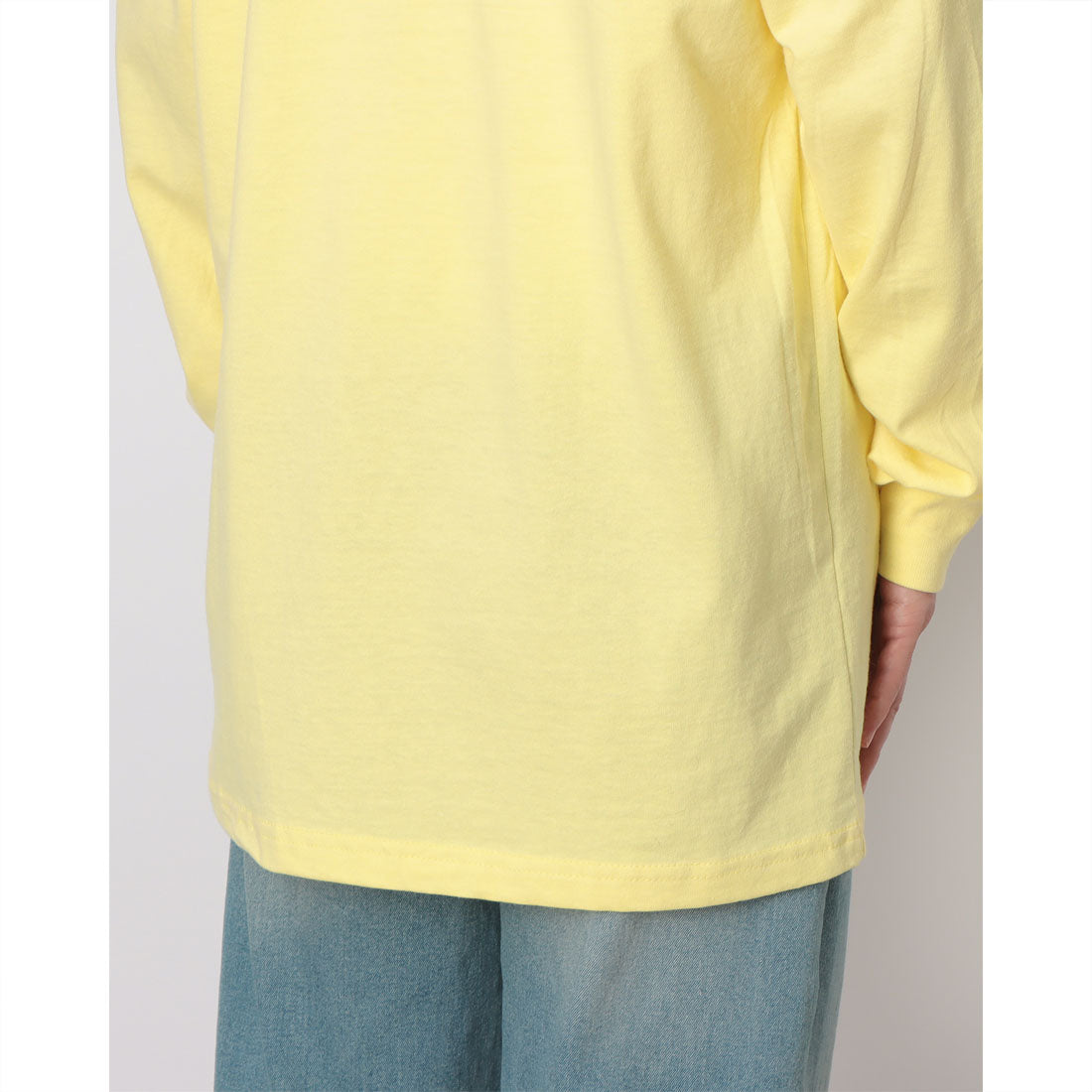シュプリーム Supreme SUPREME シュプリーム  L/STEE - ロングスリーブTシャツ-2【MADEINUSA】 （LEMON） LEMON
