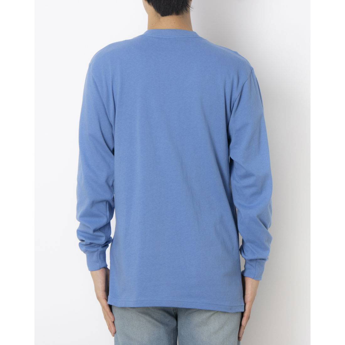 シュプリーム Supreme SUPREME シュプリーム  L/STEE - ロングスリーブTシャツ-2【MADEINUSA】 （DUSTYLIGHTBLUE） DUSTYLIGHTBLUE