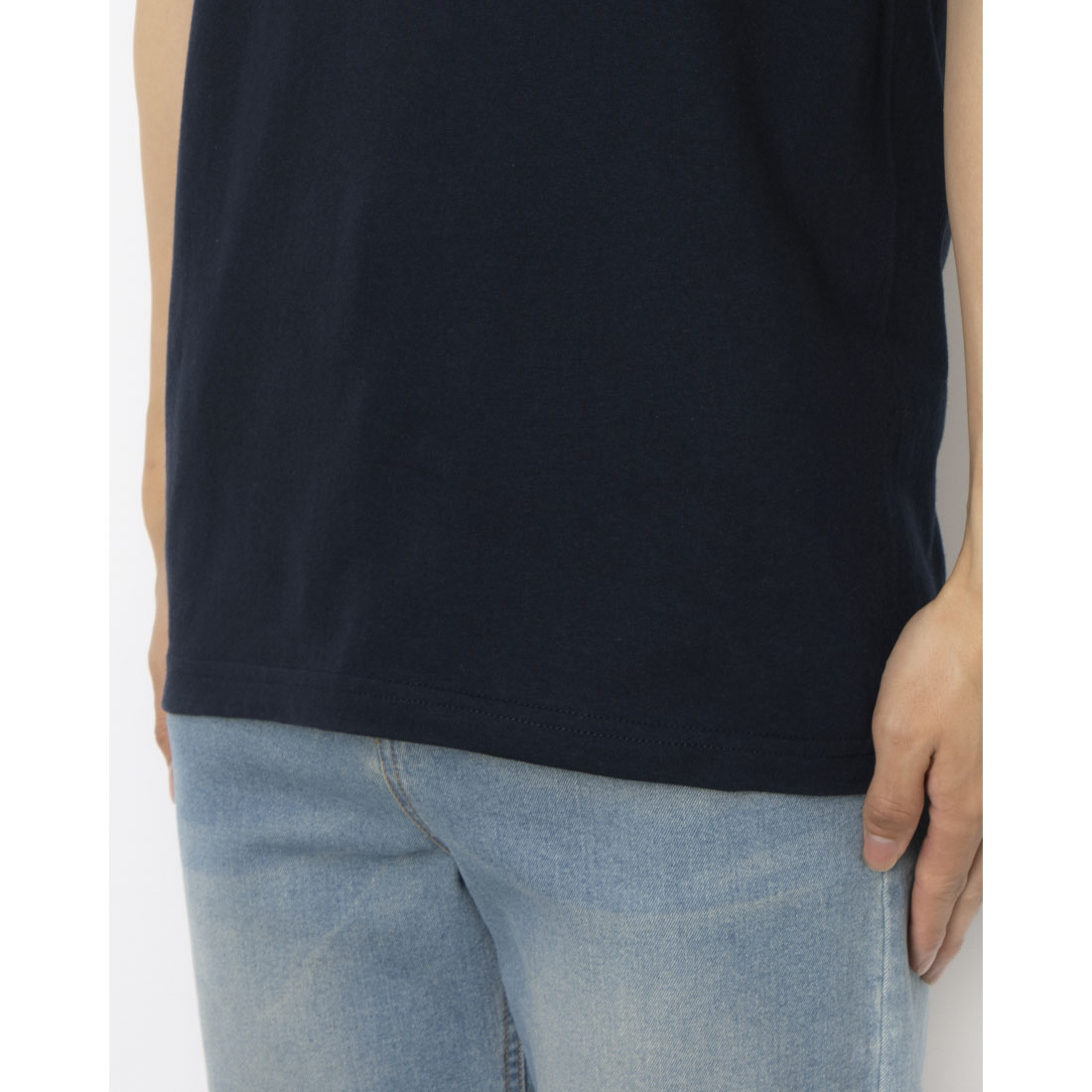シュプリーム Supreme SUPREME シュプリーム - Tシャツ【BLANK S/S TEE NAVY SUP-ST01】 （NAVY） NAVY