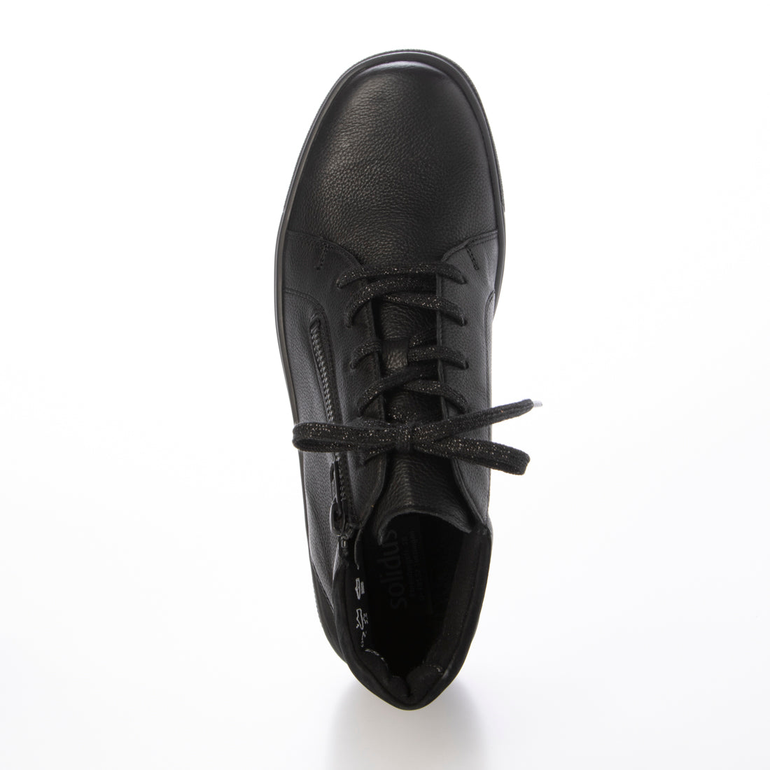 ゾリドス Solidus Solidus ミッドカットスニーカー Hazel Stiefel （SCHWARZ） SCHWARZ