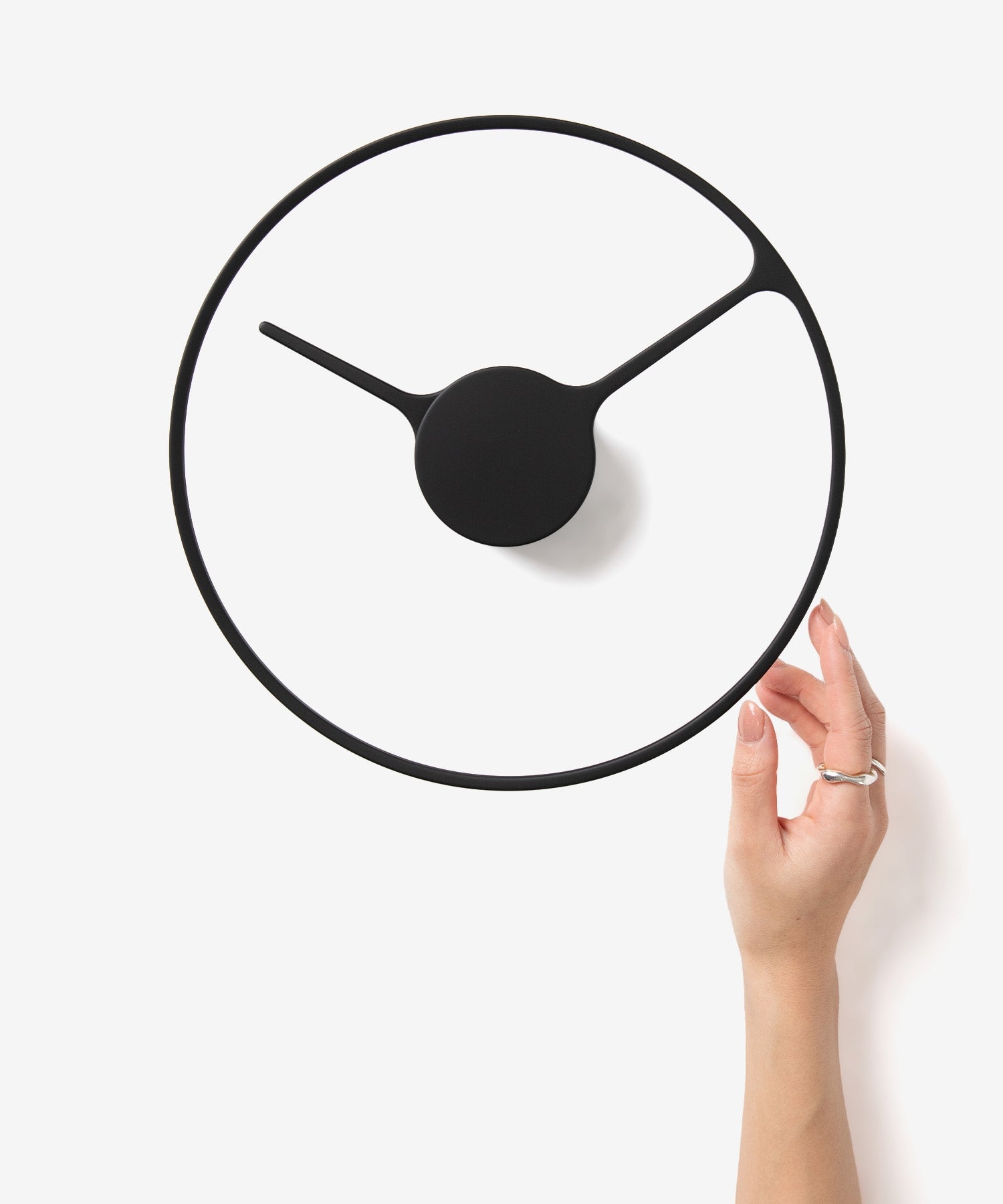 ステルトン Stelton ステルトン Stelton 851 掛け時計 Time wall clock 直径 30cm ユニセックス 時計 タイムクロック 壁掛け時計 ウォールクロック 【返品不可商品】 （ブラック） ブラック