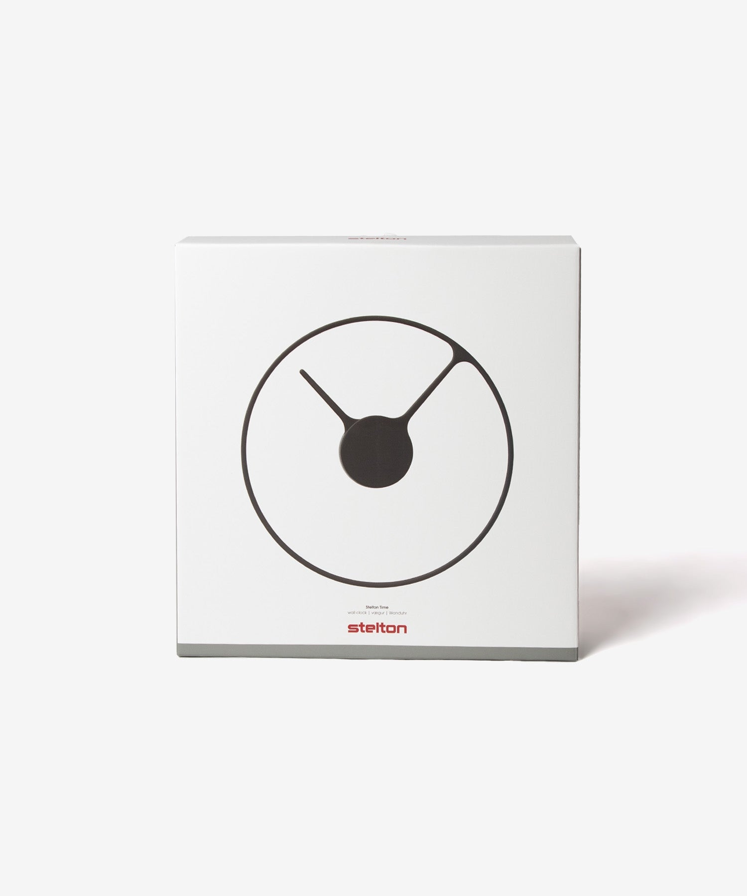 ステルトン Stelton ステルトン Stelton 851 掛け時計 Time wall clock 直径 30cm ユニセックス 時計 タイムクロック 壁掛け時計 ウォールクロック 【返品不可商品】 （ブラック） ブラック