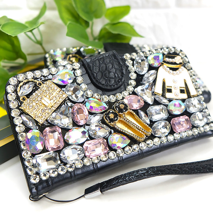 スニープディップ SneepDip 【10035】ビジュー付艶スマホケース （BALLE） BALLE
