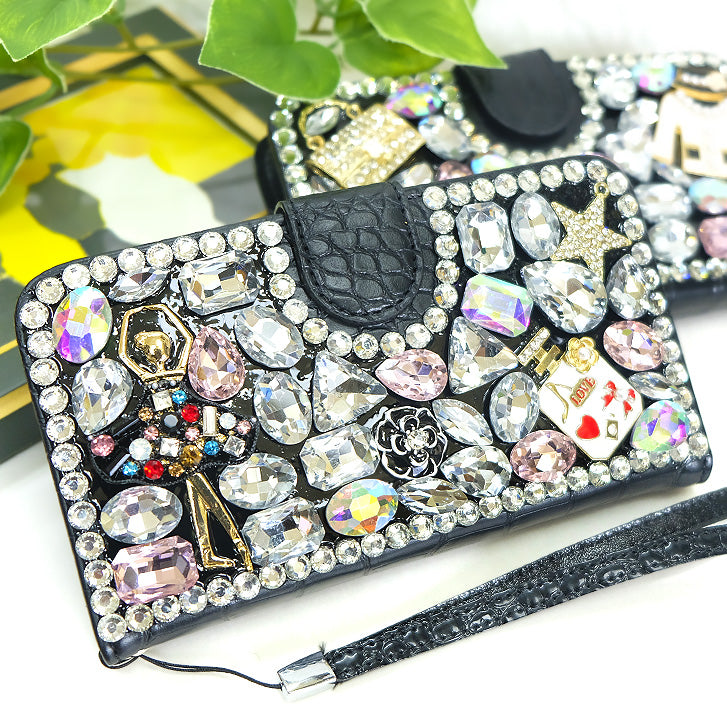 スニープディップ SneepDip 【10035】ビジュー付艶スマホケース （BALLE） BALLE