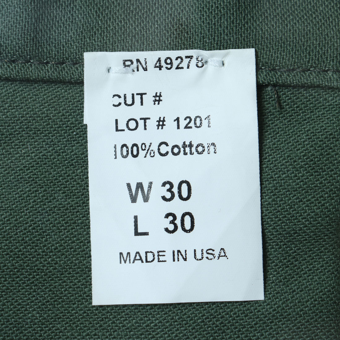 スタンレイ Stan Ray STAN RAY TEPAR FIT FATIGUE PANTSスタンレー テーパード ファティーグパンツ （オリーブ） オリーブ