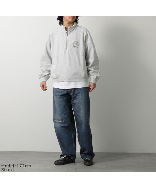 SPORTY＆RICH トレーナー QZAW2310 スウェット （HEATHER-GRAY/グレー） HEATHER-GRAY/グレー