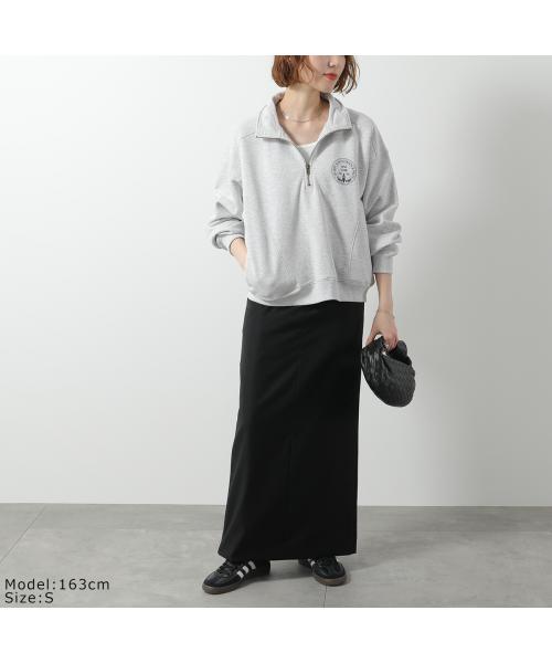 SPORTY＆RICH トレーナー QZAW2310 スウェット （HEATHER-GRAY/グレー） HEATHER-GRAY/グレー