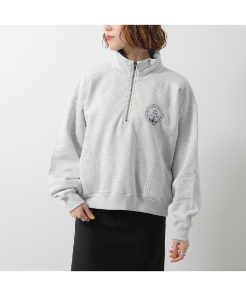 SPORTY＆RICH トレーナー QZAW2310 スウェット （HEATHER-GRAY/グレー） HEATHER-GRAY/グレー