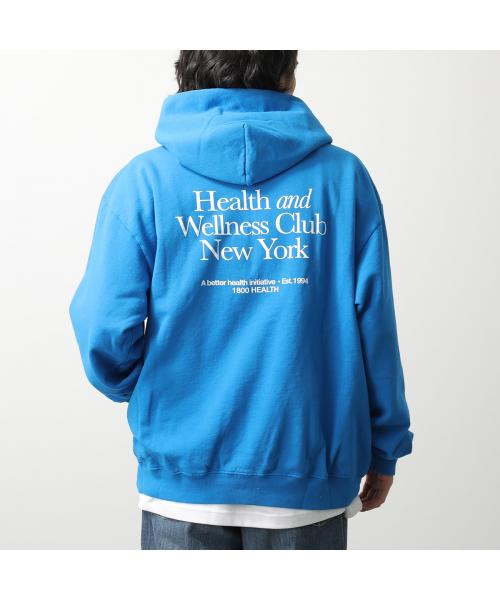 SPORTY＆RICH パーカー HO871 プルオーバー スウェット （BLUE/ブルー） BLUE/ブルー