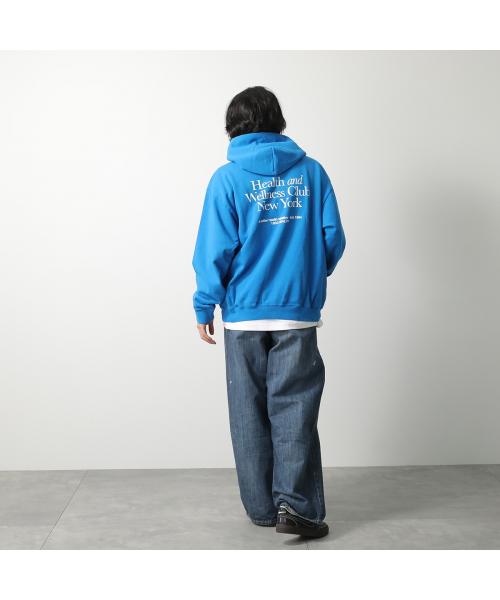 SPORTY＆RICH パーカー HO871 プルオーバー スウェット （BLUE/ブルー） BLUE/ブルー
