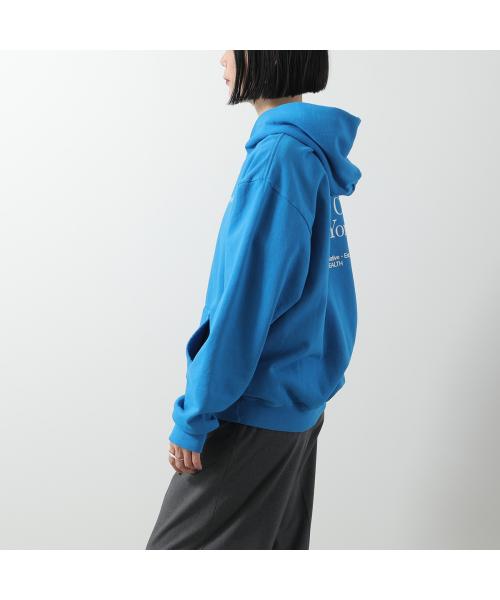 SPORTY＆RICH パーカー HO871 プルオーバー スウェット （BLUE/ブルー） BLUE/ブルー