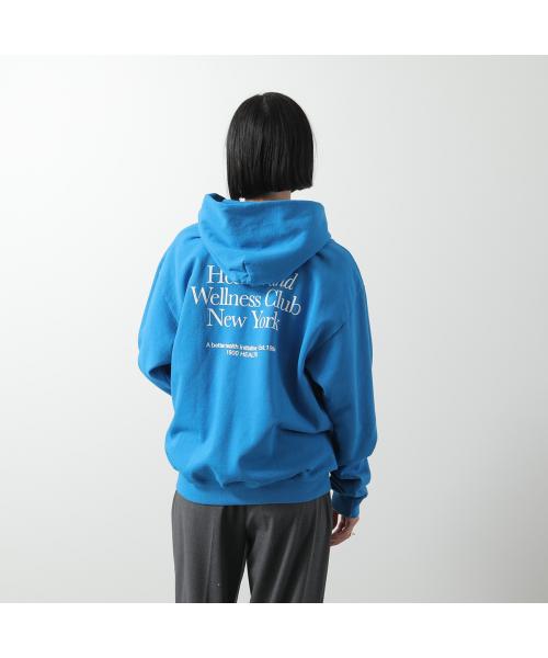 SPORTY＆RICH パーカー HO871 プルオーバー スウェット （BLUE/ブルー） BLUE/ブルー