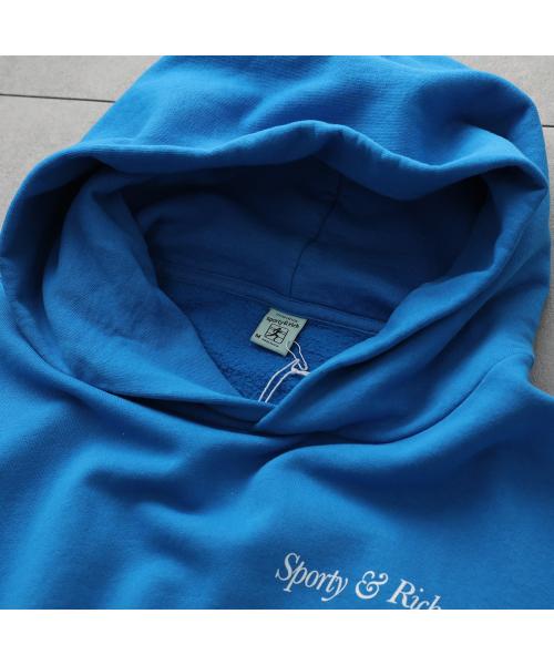 SPORTY＆RICH パーカー HO871 プルオーバー スウェット （BLUE/ブルー） BLUE/ブルー