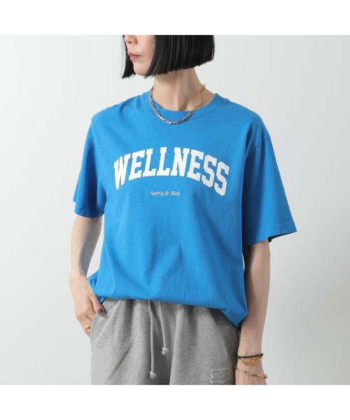 SPORTY＆RICH Tシャツ SRB1TS311 ウェルネス アイビー （BL/ブルー） BL/ブルー