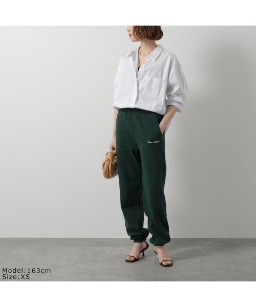 SPORTY＆RICH スウェットパンツ SWAW2328 裏起毛 （Forest/グリーン） Forest/グリーン