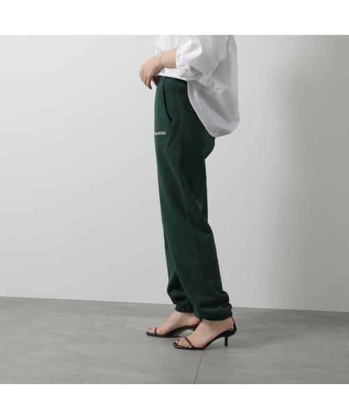 SPORTY＆RICH スウェットパンツ SWAW2328 裏起毛 （Forest/グリーン） Forest/グリーン