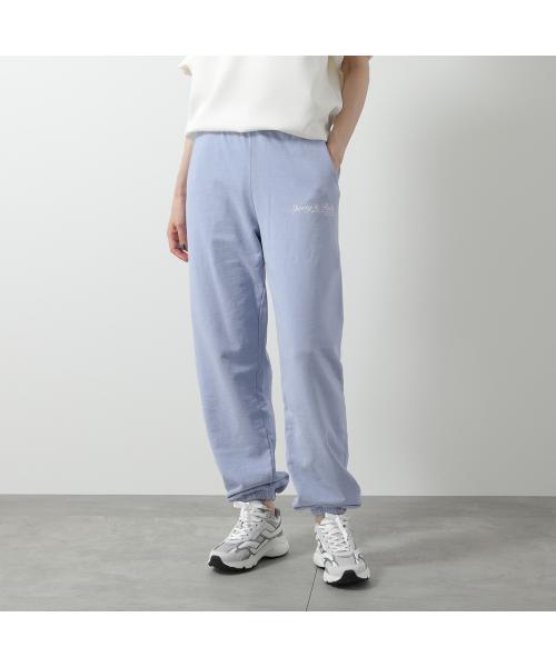 SPORTY＆RICH スウェットパンツ SWAW2322 裏起毛 （Washed-Periwinkle/ブルー） Washed-Periwinkle/ブルー