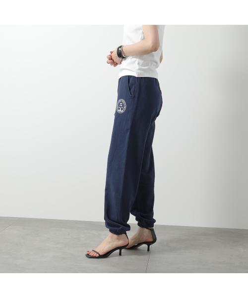 SPORTY＆RICH スウェットパンツ SWAW2340 裏起毛 （Navy/ネイビー） Navy/ネイビー