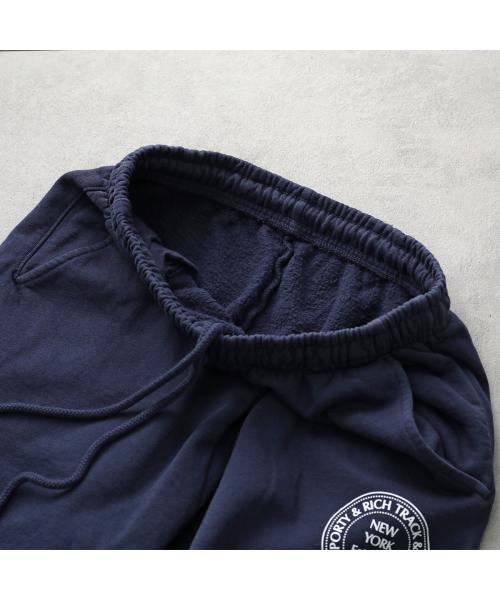 SPORTY＆RICH スウェットパンツ SWAW2340 裏起毛 （Navy/ネイビー） Navy/ネイビー