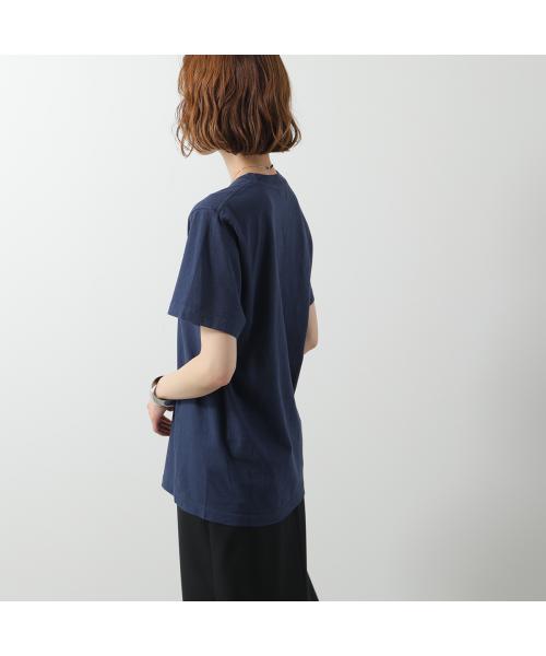 SPORTY＆RICH Tシャツ TS873 半袖 カットソー （ネイビー） ネイビー
