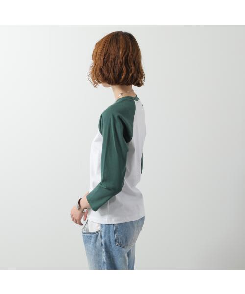 SPORTY＆RICH Tシャツ BTAW231 七分袖 ラグラン （WHITE/ホワイト） WHITE/ホワイト