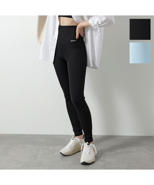 SPORTY＆RICH レギンス SRB1PT211 ストレッチ （BK/ブラック） BK/ブラック