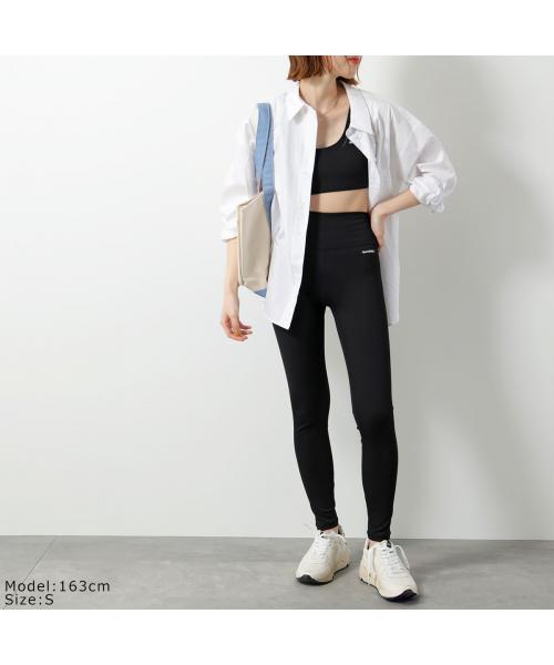 SPORTY＆RICH レギンス SRB1PT211 ストレッチ （BK/ブラック） BK/ブラック