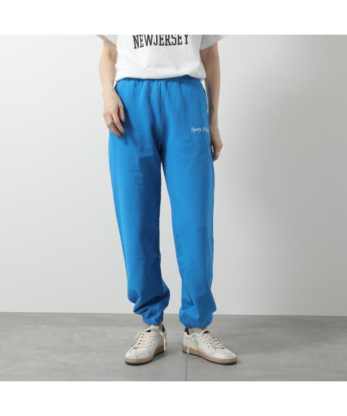 SPORTY＆RICH スウェットパンツ SW873 裏起毛 （ROUAL-BLUE/ブルー） ROUAL-BLUE/ブルー