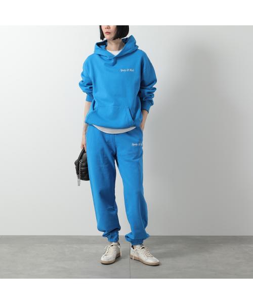SPORTY＆RICH スウェットパンツ SW873 裏起毛 （ROUAL-BLUE/ブルー） ROUAL-BLUE/ブルー