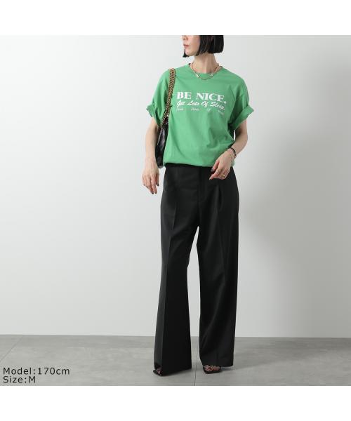 SPORTY＆RICH Tシャツ TSAW2389 半袖 カットソー （VERDE/グリーン） VERDE/グリーン