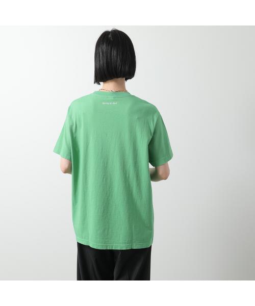 SPORTY＆RICH Tシャツ TSAW2389 半袖 カットソー （VERDE/グリーン） VERDE/グリーン