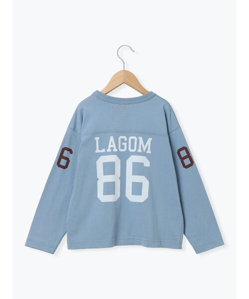 サマンサモスモス ラーゴム Samansa Mos2 Lagom 【Champion別注】フットボールTシャツ （オフホワイト） オフホワイト
