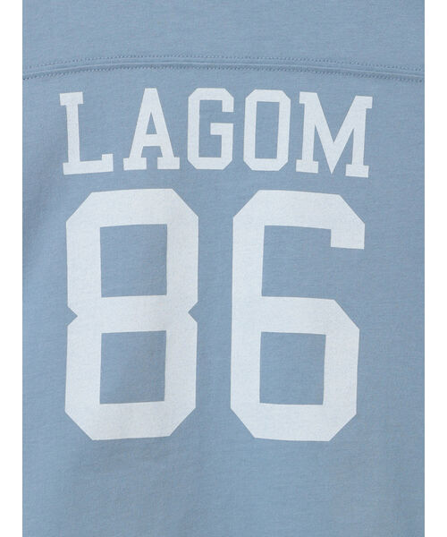 サマンサモスモス ラーゴム Samansa Mos2 Lagom 【Champion別注】フットボールTシャツ （オフホワイト） オフホワイト