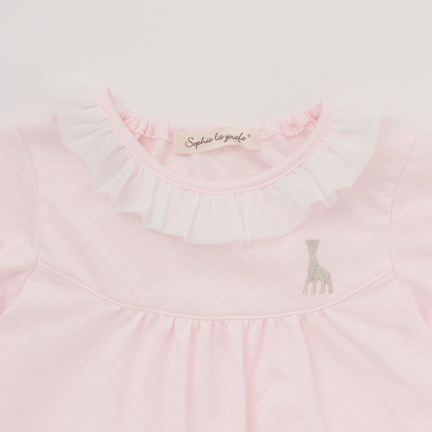 キリンノソフィー Sophie la girafe ブライト天竺半袖Tシャツ （ピンク） ピンク