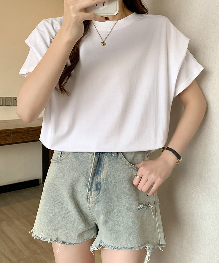 エスイーユー SEU タックスリーブTシャツ