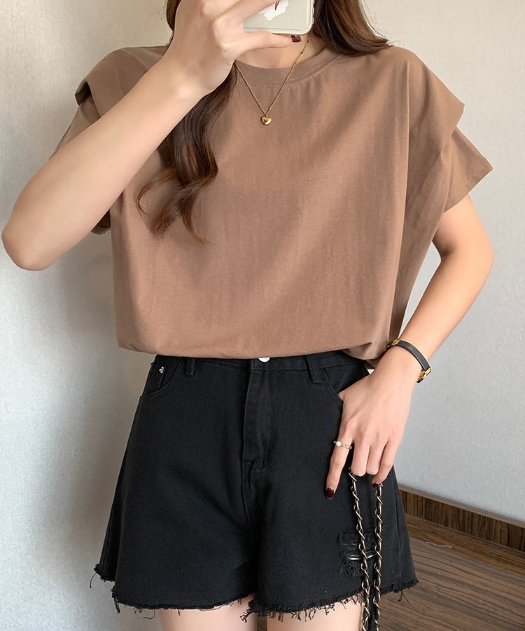 エスイーユー SEU タックスリーブTシャツ