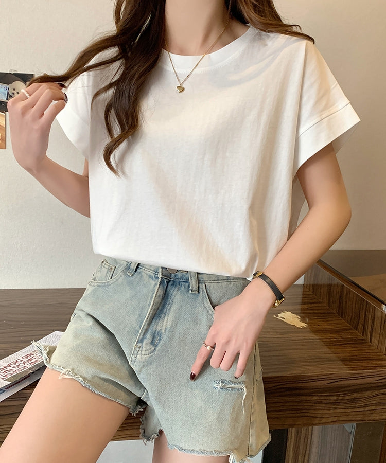 エスイーユー SEU フレンチスリーブTシャツ