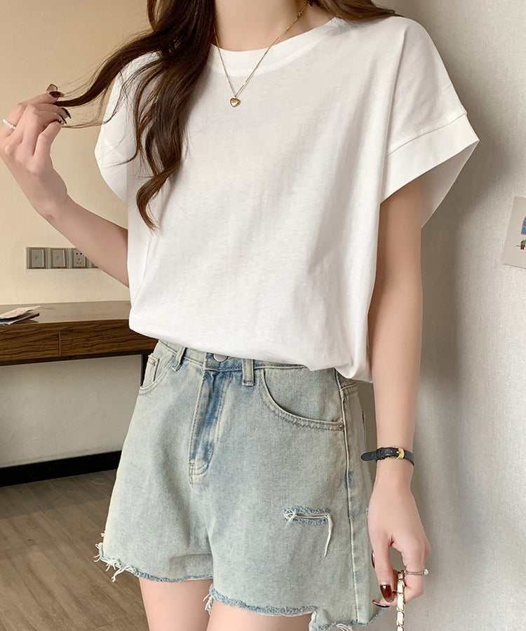 エスイーユー SEU フレンチスリーブTシャツ